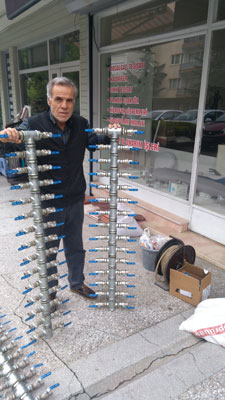 Büyük Usta Su Sayaç Kollektörü